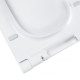 Унітаз підвісний Qtap Cardinal Rimless з сидінням Soft Close QT0433C660HW