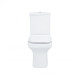 Унітаз-компакт Qtap Cardinal безободковий з сидінням Soft-close QT0422C666PW