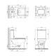 Унітаз-компакт Qtap Cardinal безободковий з сидінням Soft-close QT0422C666PW