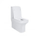 Унітаз-компакт Qtap Cardinal безободковий з сидінням Soft-close QT0422C666PW