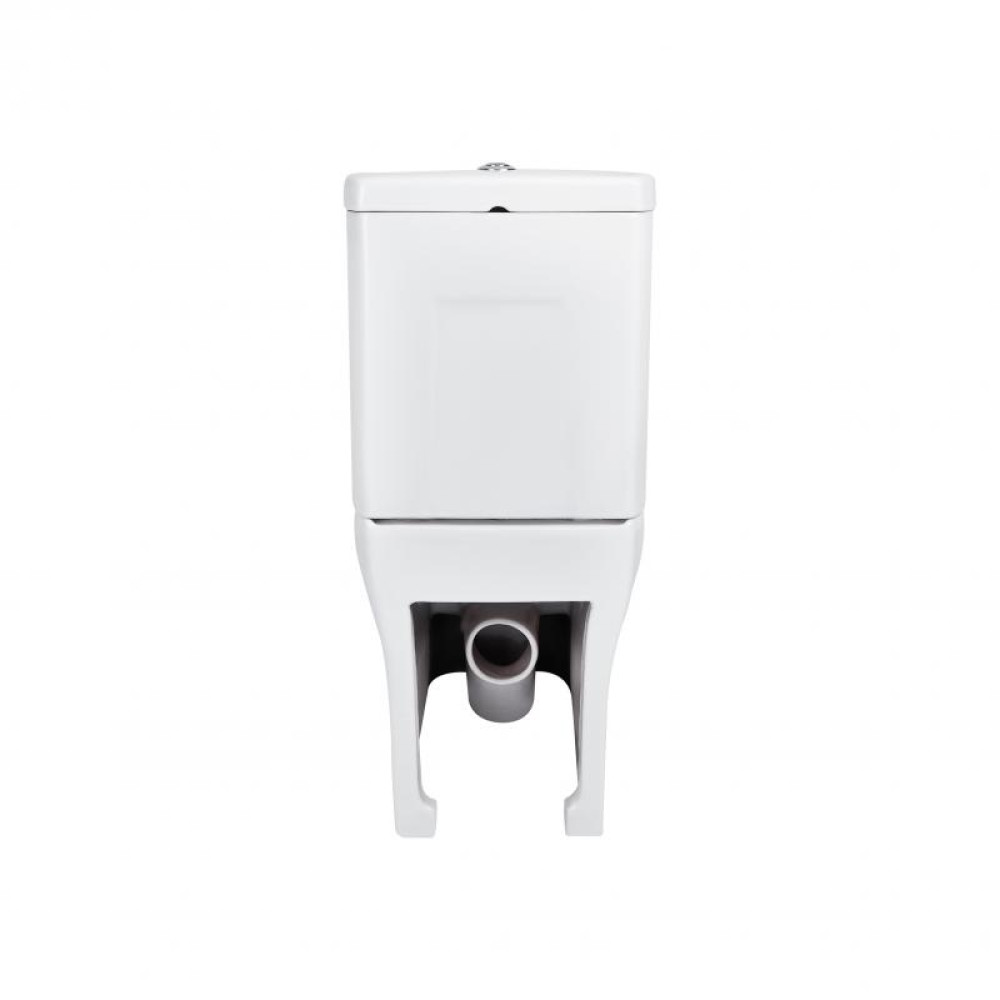 Унітаз-компакт Qtap Cardinal безободковий з сидінням Soft-close QT0422C666PW