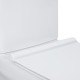 Унітаз-компакт Qtap Cardinal безободковий з сидінням Soft-close QT0422C666PW