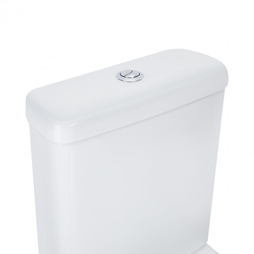 Унітаз-компакт Qtap Cardinal безободковий з сидінням Soft-close QT0422C666PW