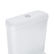 Унітаз-компакт Qtap Cardinal безободковий з сидінням Soft-close QT0422C666PW