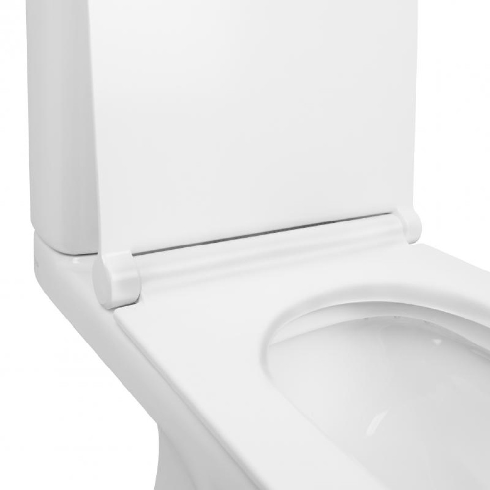 Унітаз-компакт Qtap Kolibri з сидінням Soft-close QT1022C667PW