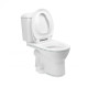 Унітаз-компакт QTAP Baby Rimless дитячий з сидінням Soft Close QT2322C229PEWD