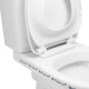 Унітаз-компакт QTAP Baby Rimless дитячий з сидінням Soft Close QT2322C229PEWD