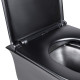 Унітаз підвісний Qtap Virgo безободковий з сидінням Soft-close QT1833051ERMB