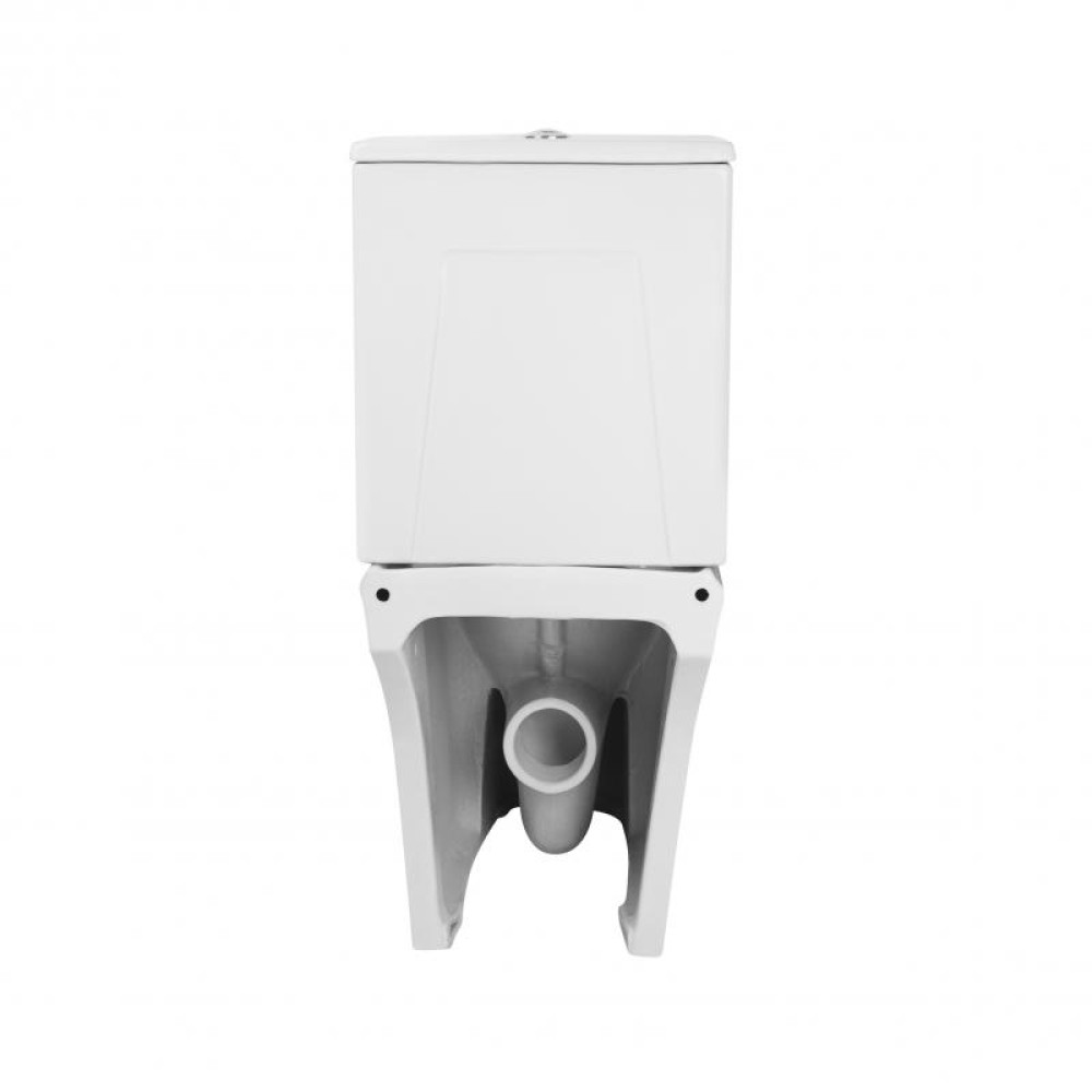 Унітаз-компакт QTAP Kalao Rimless QT08221213AW c бачком і сидінням Soft Close дюропласт