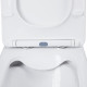 Унітаз-компакт Qtap Nando безободковий з сидінням Soft-close QT12221222AW