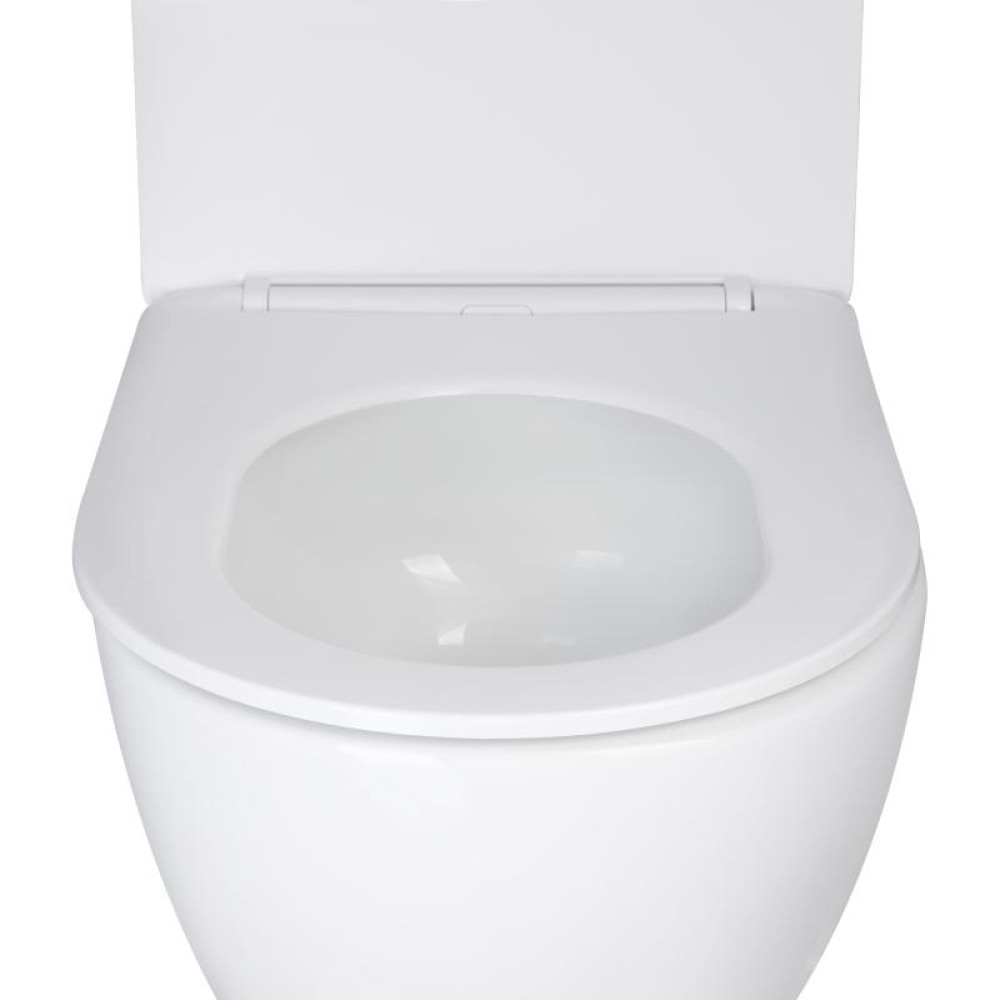 Унітаз підвісний Qtap Robin New безободковий з сидінням Soft-close QT1333046EUQW