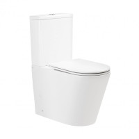 Унитаз Qtap Scorpio напольный Ultra Quiet с сиденьем Slim Duroplast/ Soft-close/ Quick relase QT14222125AUQW