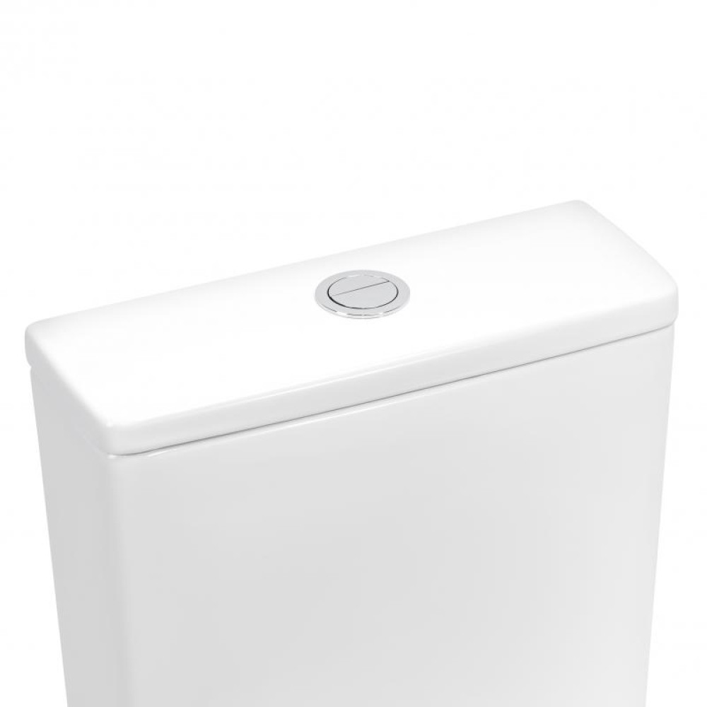 Унітаз Qtap Scorpio підлоговий Ultra Quiet з сидінням Slim Duroplast/ Soft-close/ Quick relase QT14222125AUQW