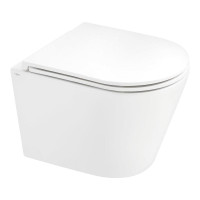 Унітаз підвісний Qtap Scorpio Ultra Quiet сидіння Slim Duroplast/ Soft-close/ Quick relase QT1433053EUQW