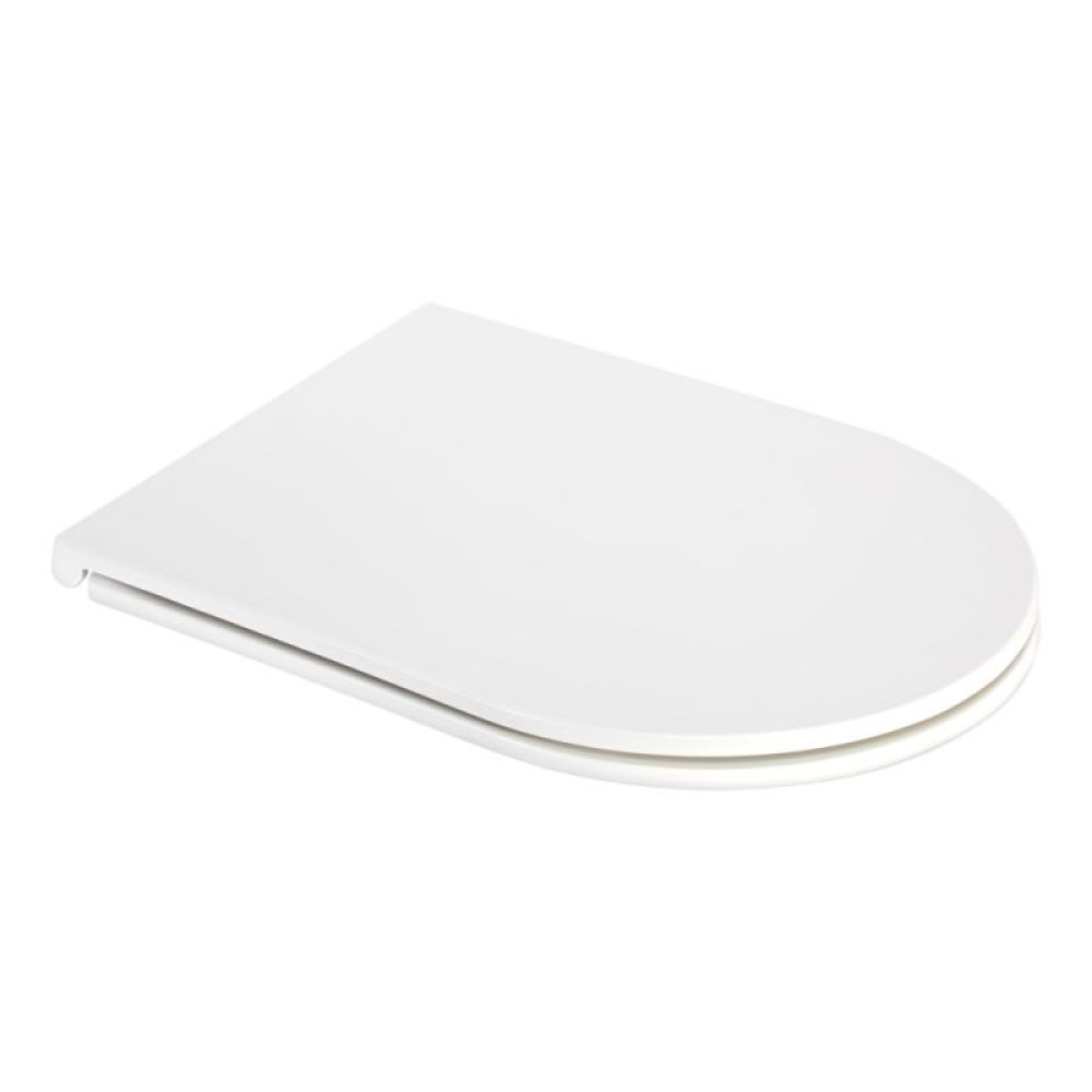 Унітаз підвісний Qtap Scorpio Ultra Quiet сидіння Slim Duroplast/ Soft-close/ Quick relase QT1433053EUQW
