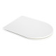 Унітаз підвісний Qtap Scorpio Ultra Quiet сидіння Slim Duroplast/ Soft-close/ Quick relase QT1433053EUQW