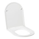 Унітаз підвісний Qtap Scorpio Ultra Quiet сидіння Slim Duroplast/ Soft-close/ Quick relase QT1433053EUQW