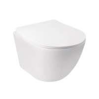 Унітаз підвісний Qtap Jay ULTRA QUIET із сидінням SLIM DUROPLAST/ SOFT-CLOSE/ QUICK RELASE QT07335177W