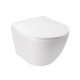 Унітаз підвісний Qtap Jay ULTRA QUIET із сидінням SLIM DUROPLAST/ SOFT-CLOSE/ QUICK RELASE QT07335177W
