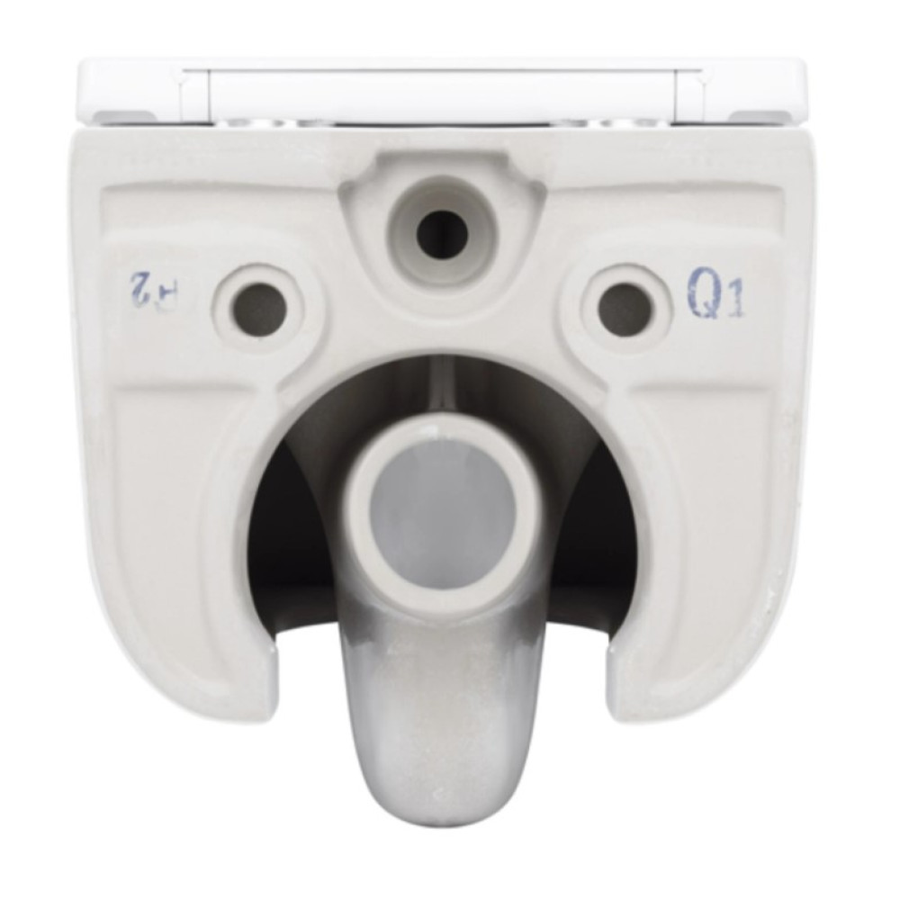 Унитаз подвесной Qtap Taurus Ultra Quiet, с сиденьем Slim Duroplast/Soft-close/Quick Release QT2433084EUQW
