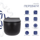 Унитаз подвесной Qtap Taurus Ultra Quiet, с сиденьем Slim Duroplast/Soft-close/Quick Release QT2433084EUQMB