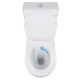 Напольный унитаз Qtap Robin Ultra Quiet с сиденьем Slim Duroplast/ Soft-close/ Quick Release QT13226089AW