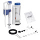 Напольный унитаз Qtap Robin Ultra Quiet с сиденьем Slim Duroplast/ Soft-close/ Quick Release QT13226089AW