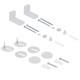 Напольный унитаз Qtap Robin Ultra Quiet с сиденьем Slim Duroplast/ Soft-close/ Quick Release QT13226089AW
