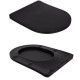 Унитаз напольный Qtap Scorpio Ultra Quiet с сиденьем Slim Duroplast/ Soft-close/ Quick Release QT14226088AMB