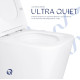 Унитаз подвесной Qtap Tern Ultra Quiet, с сиденьем Slim Duroplast/Soft-close/Quick Release QT17332303AW