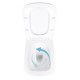 Унитаз подвесной Qtap Tern Ultra Quiet, с сиденьем Slim Duroplast/Soft-close/Quick Release QT17332303AW