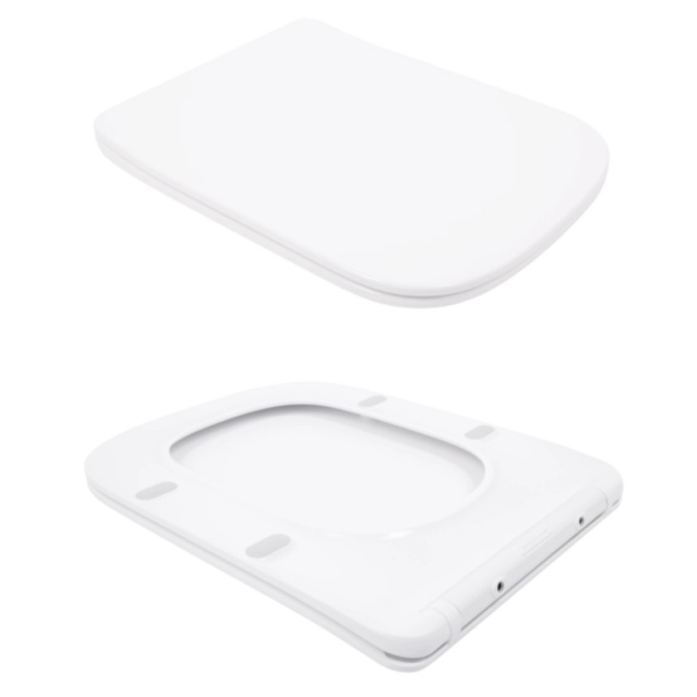 Унитаз подвесной Qtap Tern Ultra Quiet, с сиденьем Slim Duroplast/Soft-close/Quick Release QT17332303AW