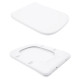 Унитаз подвесной Qtap Tern Ultra Quiet, с сиденьем Slim Duroplast/Soft-close/Quick Release QT17332303AW
