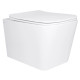 Унитаз подвесной Qtap Tern Ultra Quiet, с сиденьем Slim Duroplast/Soft-close/Quick Release QT17332303AW