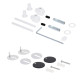 Унитаз подвесной Qtap Robin New Ultra Quiet, с сиденьем Slim Duroplast/Soft-close/Quick Release QT13332381АSMB
