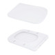 Унитаз напольный Qtap Aries Rimless с сиденьем Slim Duroplast/ Soft-close/ Quick Release QT03228302W