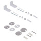 Унитаз напольный Qtap Aries Rimless с сиденьем Slim Duroplast/ Soft-close/ Quick Release QT03228302W