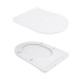 Унитаз подвесной Qtap Scorpio Ultra Quiet, с сиденьем Slim Duroplast/Soft-close/Quick relase QT14332380ASW