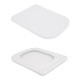 Унитаз подвесной Qtap Crow Rimless, с сиденьем Slim Duroplast/ Soft-close/ Quick Release QT05335171RW