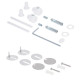 Унитаз подвесной Qtap Crow Rimless, с сиденьем Slim Duroplast/ Soft-close/ Quick Release QT05335171RW