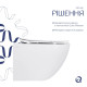 Унітаз підвісний Qtap Jay Rimless, з сидінням Slim Duroplast/ Soft-close/ Quick Relase QT07335177RW