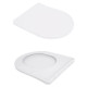 Унітаз підвісний Qtap Jay Rimless, з сидінням Slim Duroplast/ Soft-close/ Quick Relase QT07335177RW
