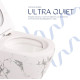 Унитаз подвесной Qtap Robin Ultra Quiet, с сиденьем Slim Duroplast/Soft-close/Quick relase QT13332381АSMR