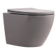Унитаз подвесной Qtap Robin Ultra Quiet, с сиденьем Slim Duroplast/Soft-close/Quick relase QT13332381АSSG