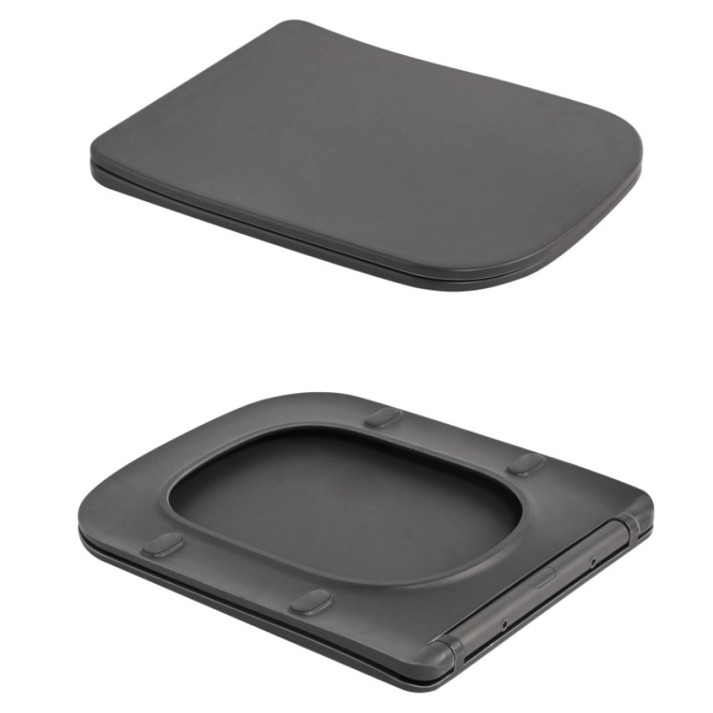 Унитаз подвесной Qtap Tern Ultra Quiet, с сиденьем Slim Duroplast/Soft-close/Quick relase QT17332303ASAN