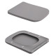 Унітаз підвісний Qtap Tern Ultra Quiet, з сидінням Slim Duroplast/ Soft-close/ Quick relase QT17332303ASSG