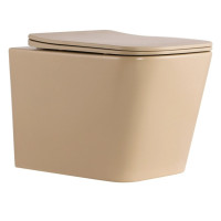 Унітаз підвісний Qtap Robin Ultra Quiet, з сидінням Slim Duroplast/ Soft-close/ Quick relase QT17332303ASSB