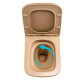 Унитаз подвесной Qtap Robin Ultra Quiet, с сиденьем Slim Duroplast/Soft-close/Quick relase QT17332303ASSB
