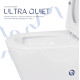 Унитаз напольный Qtap Swan Eco Ultra Quiet с сиденьями Slim Duroplast/ Soft-close/ Quick Release QTSWA27W48748
