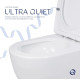 Напольный унитаз Qtap Jay Eco Ultra Quiet с сиденьем Slim Duroplast/ Soft-close/ Quick Release QTJAY27W48749